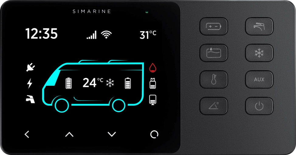 Simarine - Smart marine battery monitor system