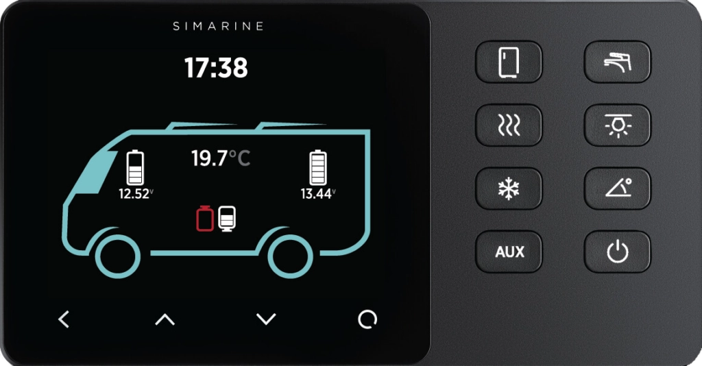 VIA Simarine control panel