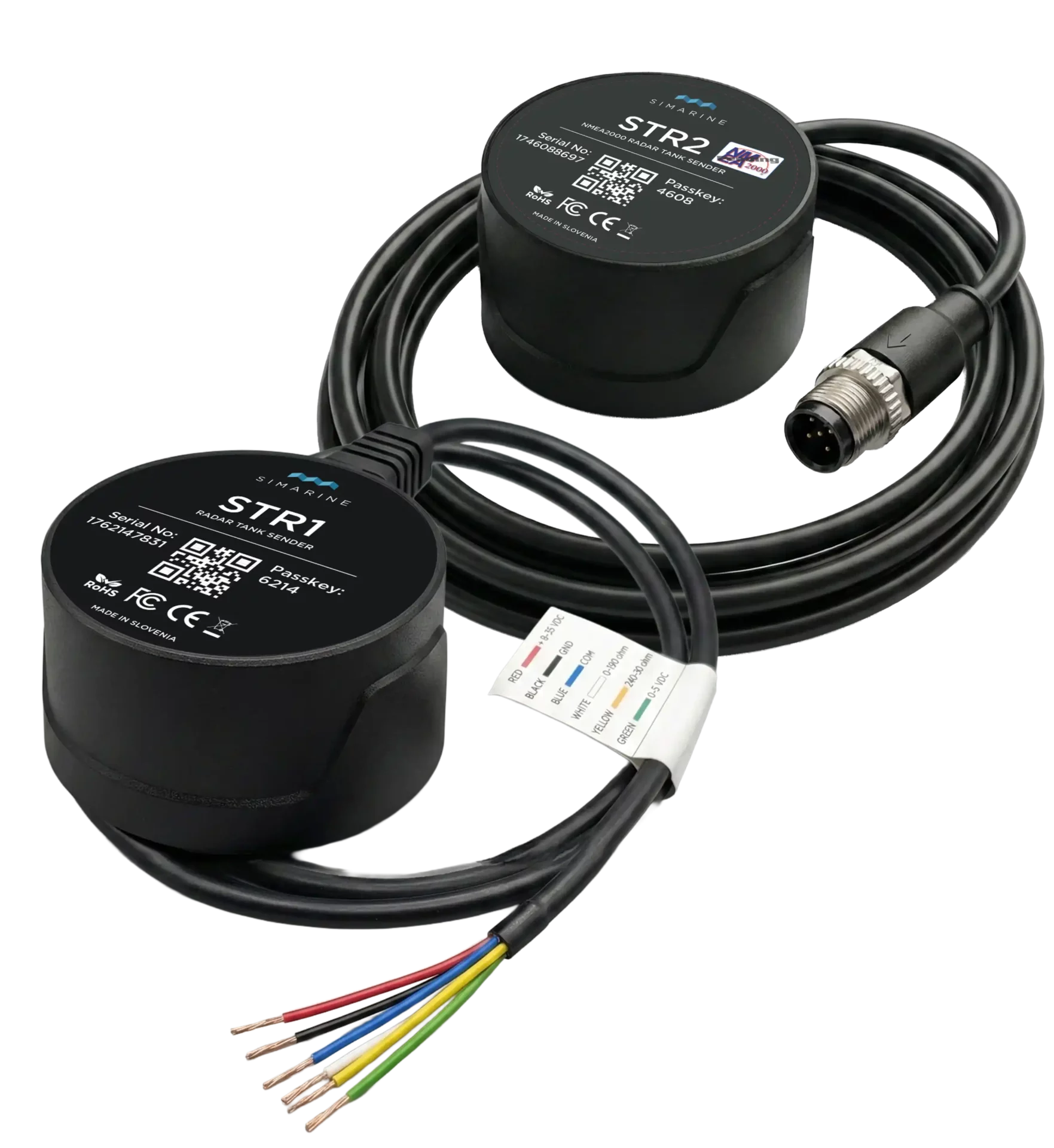 Simarine STR radar tank level sensor